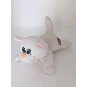 Vintage 1985 Tonka Pound Puppies: Pound Purries: White Kitten 7"